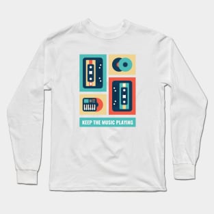 Retro Music Long Sleeve T-Shirt